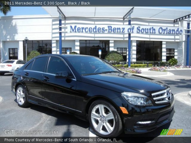2011 Mercedes-Benz C 300 Sport in Black