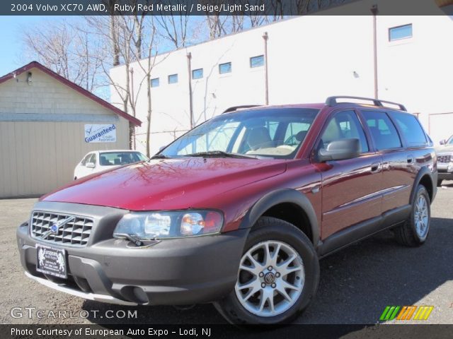 2004 Volvo XC70 AWD in Ruby Red Metallic