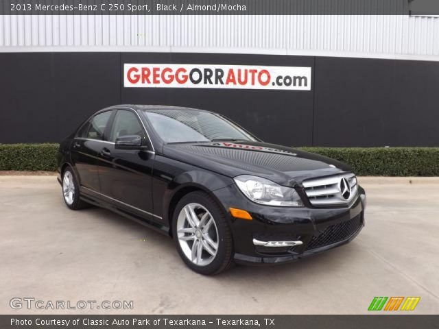 2013 Mercedes-Benz C 250 Sport in Black