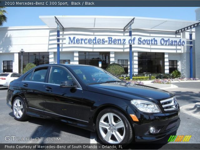 2010 Mercedes-Benz C 300 Sport in Black