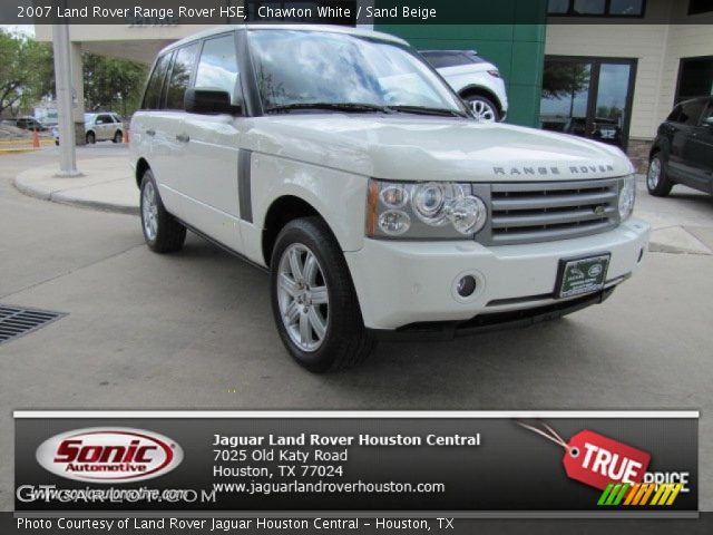 2007 Land Rover Range Rover HSE in Chawton White