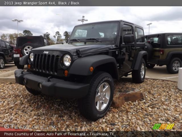 2013 Jeep Wrangler Sport 4x4 in Black