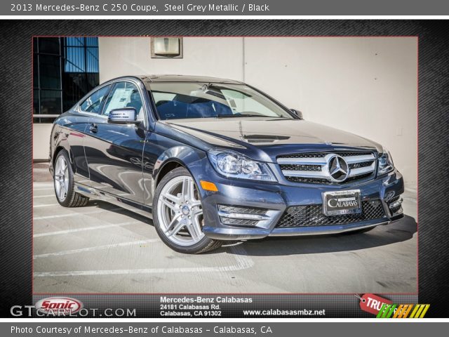2013 Mercedes-Benz C 250 Coupe in Steel Grey Metallic