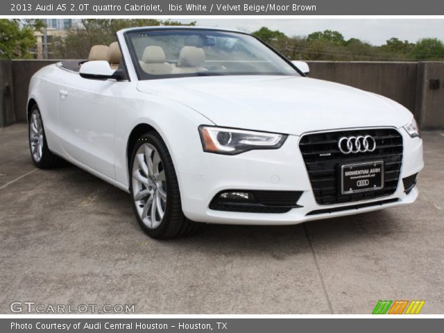 2013 Audi A5 2.0T quattro Cabriolet in Ibis White