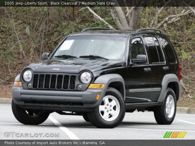 2005 Jeep Liberty Sport in Black Clearcoat