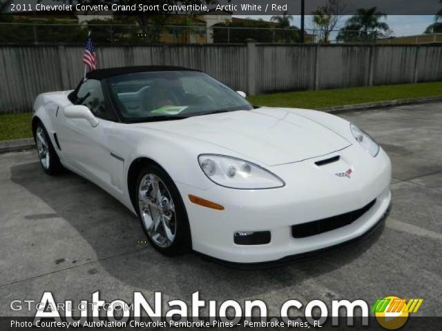 2011 Chevrolet Corvette Grand Sport Convertible in Arctic White