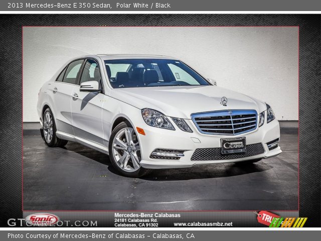 2013 Mercedes-Benz E 350 Sedan in Polar White