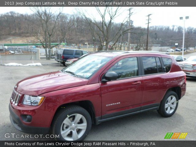 2013 Jeep Compass Latitude 4x4 in Deep Cherry Red Crystal Pearl