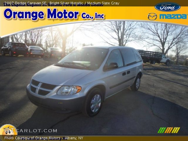 2007 Dodge Caravan SE in Bright Silver Metallic