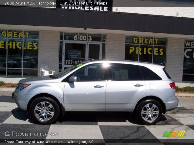 2008 Acura MDX Technology in Billet Silver Metallic