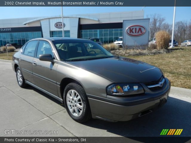 2002 Chevrolet Impala  in Medium Bronzemist Metallic