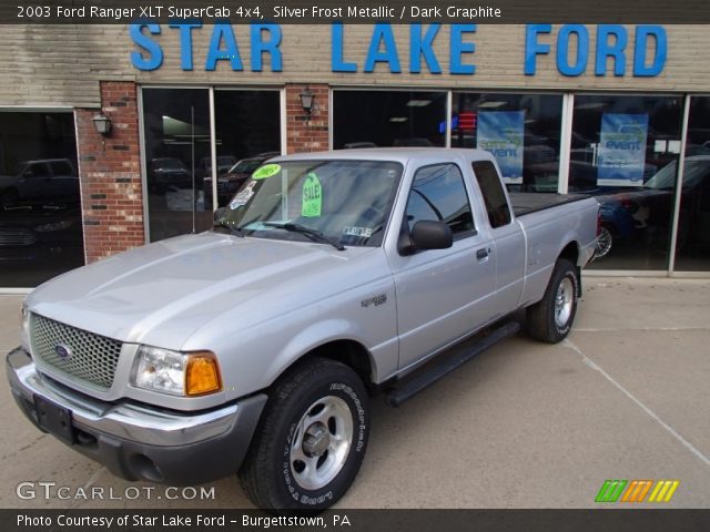 2003 Ford Ranger XLT SuperCab 4x4 in Silver Frost Metallic