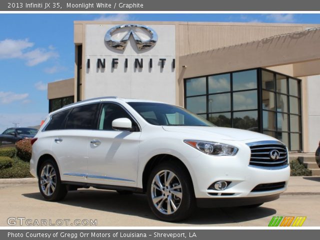 2013 Infiniti JX 35 in Moonlight White