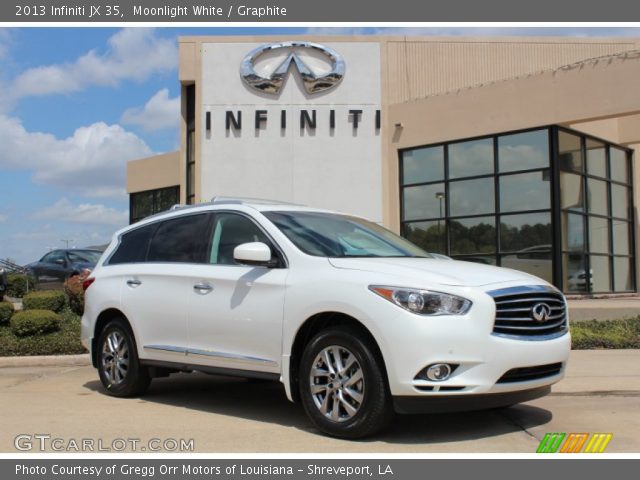 2013 Infiniti JX 35 in Moonlight White