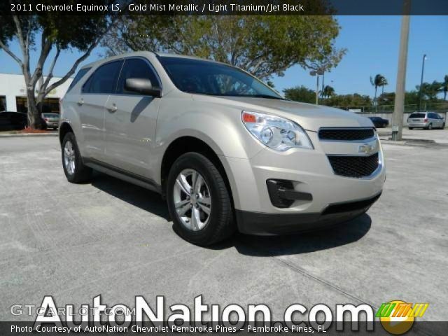 2011 Chevrolet Equinox LS in Gold Mist Metallic