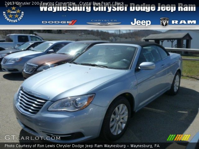 2013 Chrysler 200 Touring Convertible in Crystal Blue Pearl