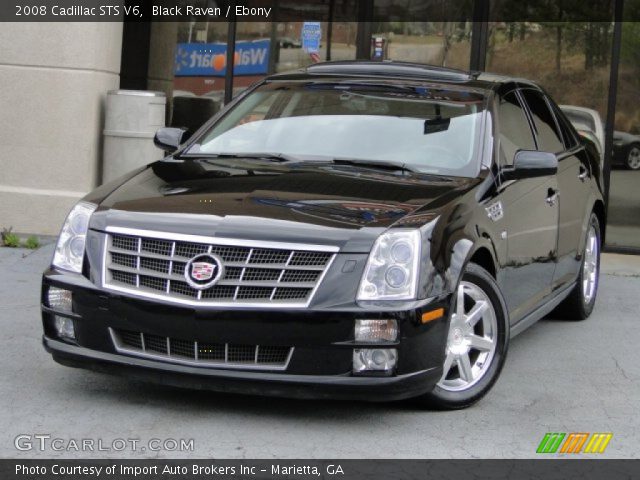 2008 Cadillac STS V6 in Black Raven