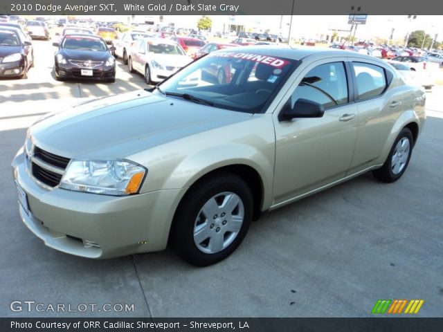 2010 Dodge Avenger SXT in White Gold