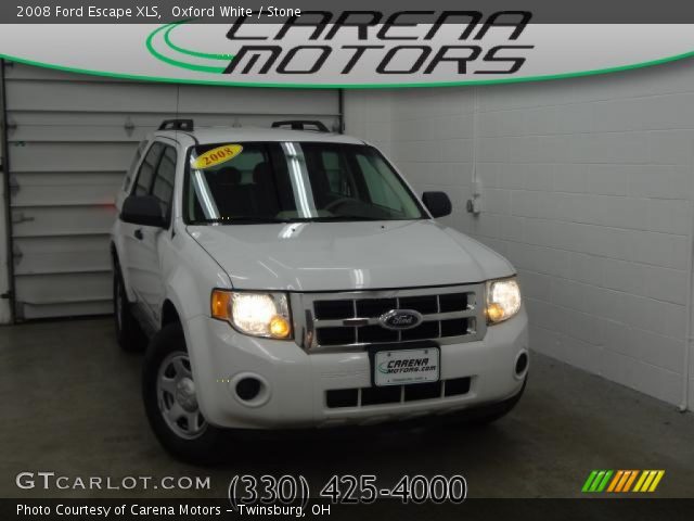 2008 Ford Escape XLS in Oxford White