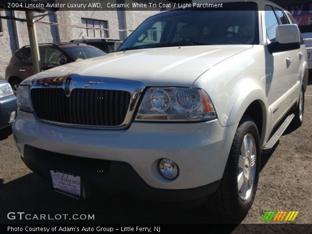 2004 Lincoln Aviator Luxury AWD in Ceramic White Tri Coat