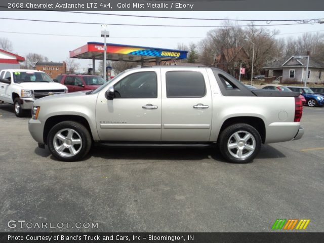 2008 Chevrolet Avalanche LTZ 4x4 in Gold Mist Metallic