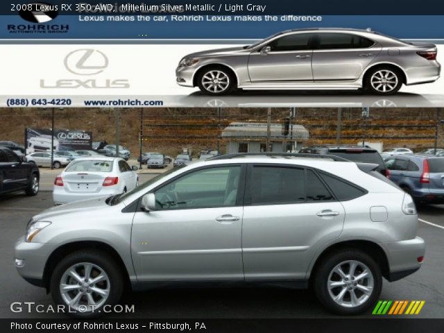 2008 Lexus RX 350 AWD in Millenium Silver Metallic