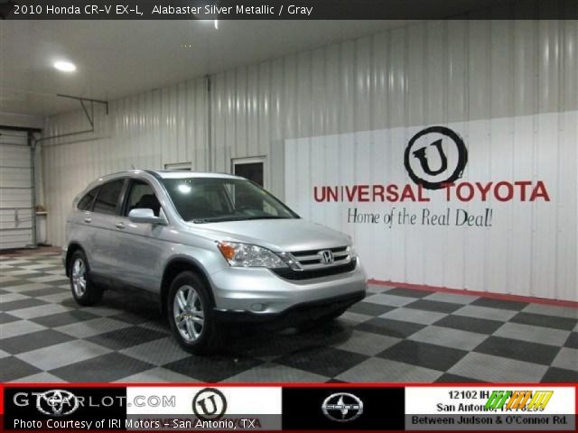 2010 Honda CR-V EX-L in Alabaster Silver Metallic