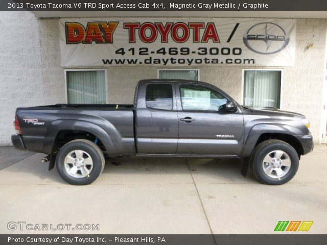 2013 Toyota Tacoma V6 TRD Sport Access Cab 4x4 in Magnetic Gray Metallic