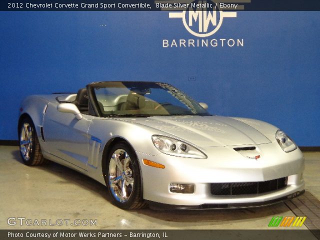2012 Chevrolet Corvette Grand Sport Convertible in Blade Silver Metallic