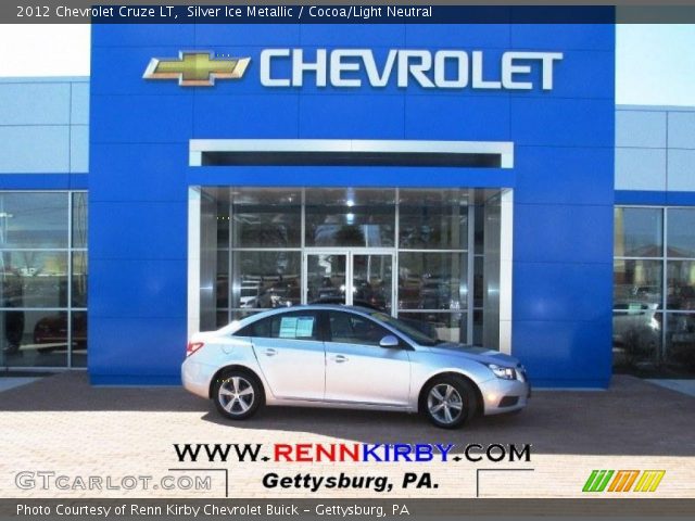 2012 Chevrolet Cruze LT in Silver Ice Metallic