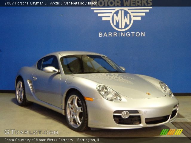 2007 Porsche Cayman S in Arctic Silver Metallic