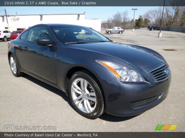 2010 Infiniti G 37 x AWD Coupe in Blue Slate