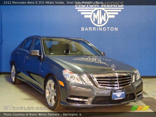 2012 Mercedes-Benz E 350 4Matic Sedan in Steel Grey Metallic