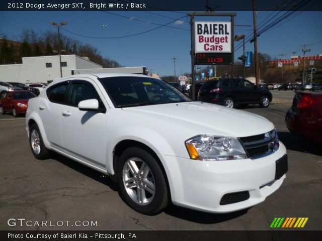 2012 Dodge Avenger SXT in Bright White