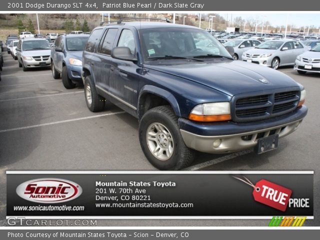 2001 Dodge Durango SLT 4x4 in Patriot Blue Pearl