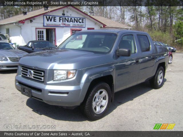 2006 Honda Ridgeline RT in Steel Blue Metallic