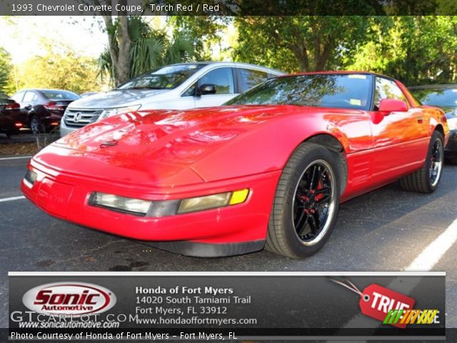 1993 Chevrolet Corvette Coupe in Torch Red