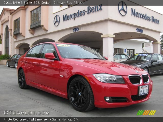 2011 BMW 3 Series 328i Sedan in Crimson Red