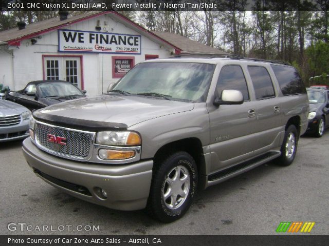2001 GMC Yukon XL Denali AWD in Pewter Metallic