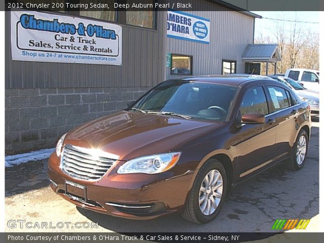 2012 Chrysler 200 Touring Sedan in Deep Auburn Pearl