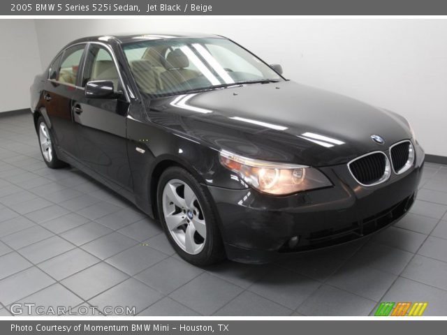 2005 BMW 5 Series 525i Sedan in Jet Black