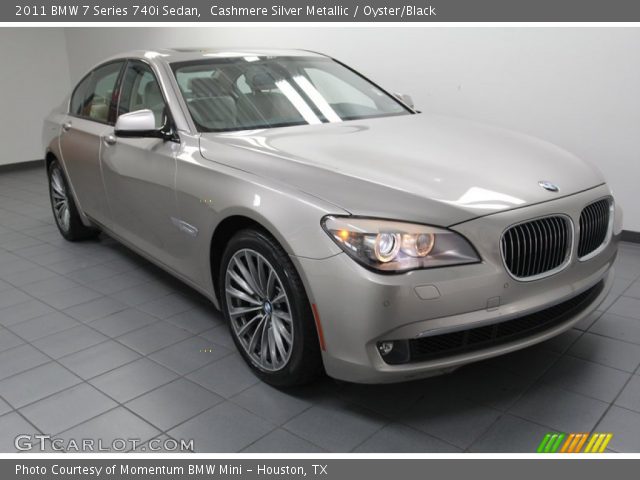 2011 BMW 7 Series 740i Sedan in Cashmere Silver Metallic