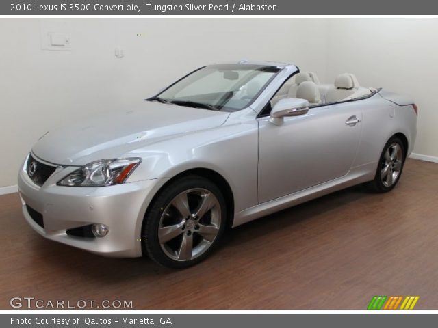 2010 Lexus IS 350C Convertible in Tungsten Silver Pearl