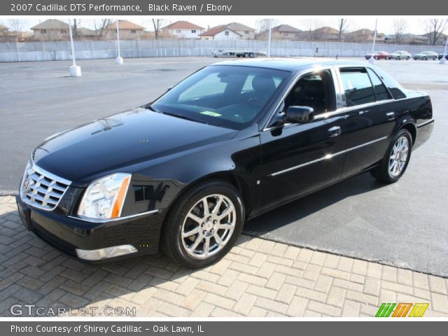 2007 Cadillac DTS Performance in Black Raven