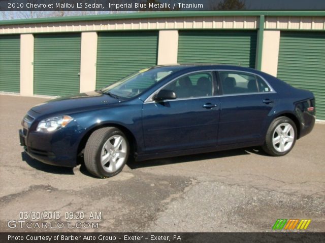 2010 Chevrolet Malibu LS Sedan in Imperial Blue Metallic