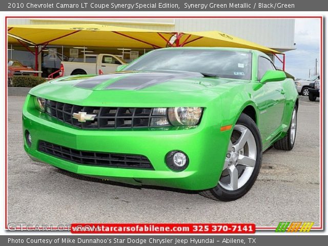 2010 Chevrolet Camaro LT Coupe Synergy Special Edition in Synergy Green Metallic