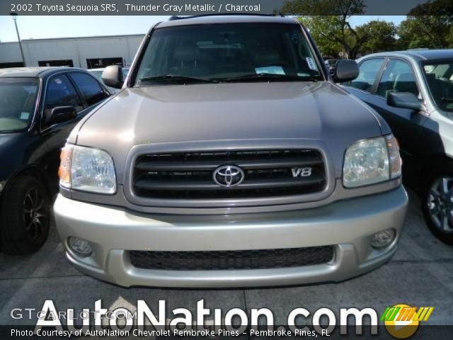 2002 Toyota Sequoia SR5 in Thunder Gray Metallic