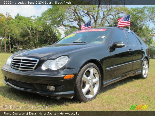 2006 Mercedes-Benz C 230 Sport in Black