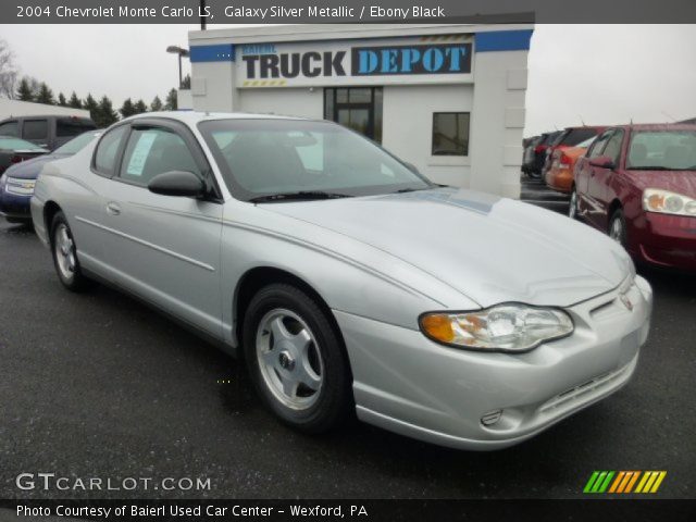 2004 Chevrolet Monte Carlo LS in Galaxy Silver Metallic