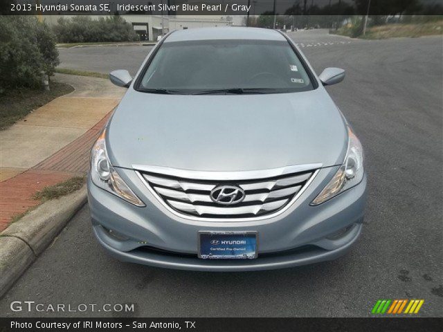 2013 Hyundai Sonata SE in Iridescent Silver Blue Pearl